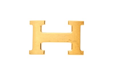 Lot 373 - Hermes Constance Belt Buckle - Size 38