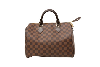 Lot 253 - Louis Vuitton Damier Ebene Speedy 30