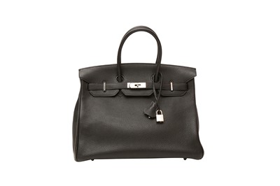 Lot 628 - Hermes Black Togo Birkin 35