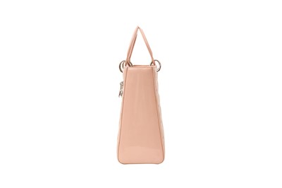 Lot 78 - Christian Dior Petal Pink Large Lady Dior Bag