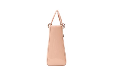 Lot 78 - Christian Dior Petal Pink Large Lady Dior Bag