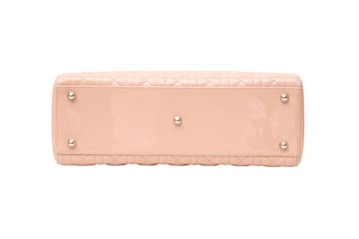 Lot 78 - Christian Dior Petal Pink Large Lady Dior Bag