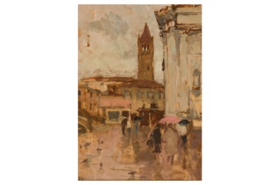 Lot 4 - BERNARD DUNSTAN, R.A. (BRITISH, b.1920)