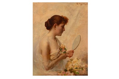 Lot 130 - ÉDOUARD F. CUGNOTET (FRENCH FL. LATE 19TH CENTURY)