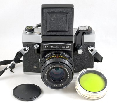 Lot 96 - KNEB-60 (Kiev 60) 120 Medium Format SLR.