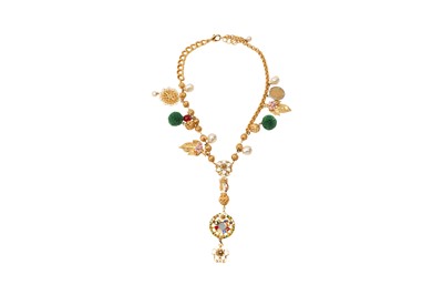 Lot 386 - Dolce & Gabbana Statement Baroque Y Necklace