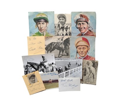 Lot 478 - Horse Racing Interest.- Autograph Collection