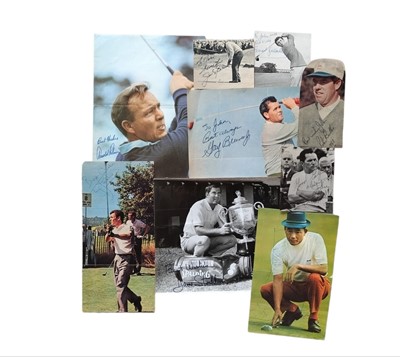 Lot 472 - Golf Interest.- Autograph Collection