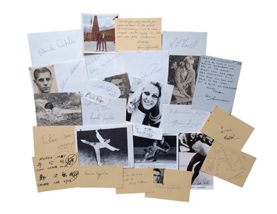 Lot 437 - Autograph Collection.- Olympic  and World Champions
