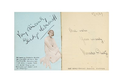 Lot 30 - Autograph Albums.- Actors & Musicians