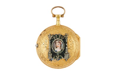 Lot 376 - L. E. PINE HORLOGIER DU ROY