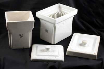 Lot 486 - Two Early Ceramic & Dallon Film Developing Tanks.
