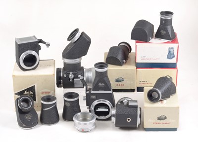 Lot 444 - A Good Selection of Leitz Visoflex Units & Accessories.