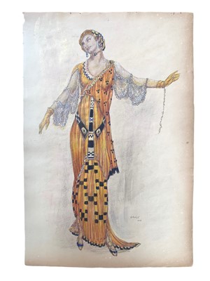 Lot 169 - Costume design.- After Bakst (Leon)