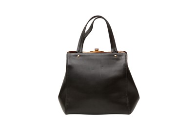 Lot 269 - Lanvin Black Winged Framed Large Tote