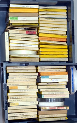 Lot 323 - Two Boxes of Mixed 200 Feet 8mm Cine Films.