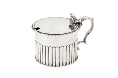 Lot 357 - A George III sterling silver mustard pot, London 1813 by Paul Storr (1771-1844, first reg. 12th Jan 1793)