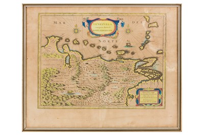 Lot 79 - Map. Blaeu. Venezuela. [1635]