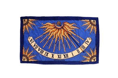 Lot 125 - Hermes Blue Sun Dial Beach Towel