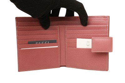 Lot 58 - Gucci Pink Logo Small Wallet