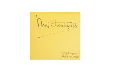 Lot 26 - Autograph Albums.- Actors, Authors & Entertainers