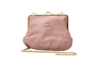 Lot 79 - Vivienne Westwood Mauve Orb Granny Frame Clutch