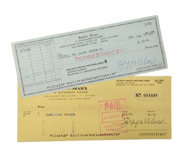 Lot 168 - Marx (Zeppo)