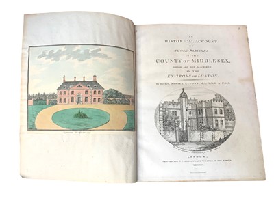 Lot 20 - British topography.