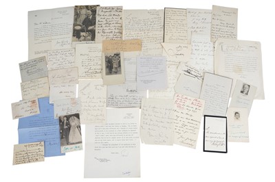 Lot 72 - Autograph Collection.- Politicians and Aristocrats