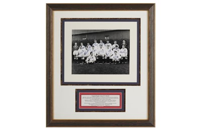 Lot 492 - Rugby Interest.- England Rugby Union Team 1964 -65 and 1968-69