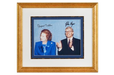 Lot 366 - Thatcher (Margaret) & John Mayor