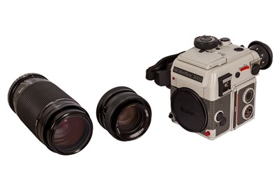 Lot 119 - A Rolleiflex 3003 Traveller 35mm SLR Outfit