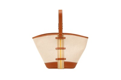 Lot 323 - Hermes Fauve Barenia Camails Bucket Bag