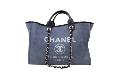 Lot 161 - Chanel Denim Deauville Large Tote