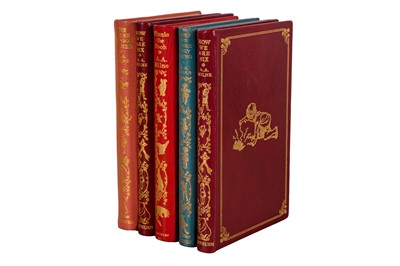 Lot 209 - Milne. [Christopher Robin Books] Fiftieth Anniversary Editions, 5 copies. 1974-1978
