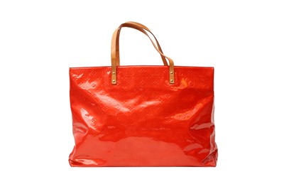 Lot 39 - Louis Vuitton Red Monogram Vernis Reade GM