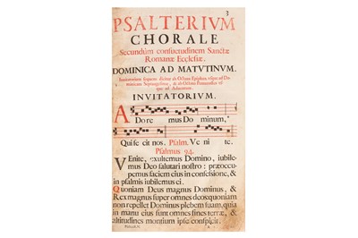Lot 13 - [Psalterium]