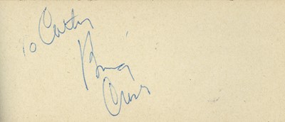 Lot 40 - Autograph Album.- Actors & Entertainers