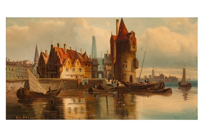 Lot 141 - LUDWIG HERMANN VAN HOOM (GERMAN 1812-1881)
