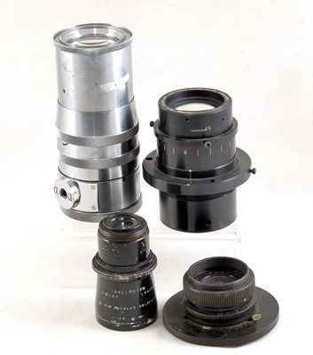 Lot 488 - Gorez Dogmar, Dallmeyer Popular Telephoto & Two Other Lenses.