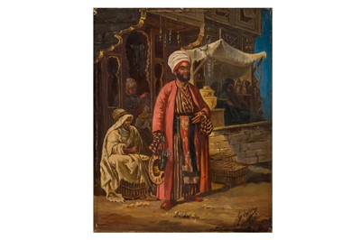 Lot 295 - E. SOLIE (LATE 19TH/EARLY 20TH CENTURY) AFTER AMEDEO PREZIOSI (MALTESE 1816-1882)