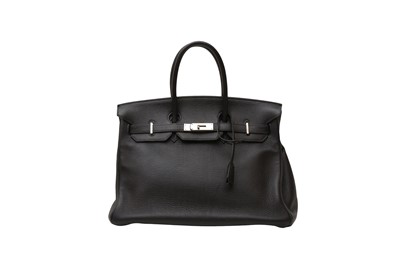 Lot 645 - Hermes Black Togo Birkin 35