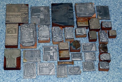 Lot 48 - A Collection of Printers Blocks, Cine Cameras, Projectors etc.