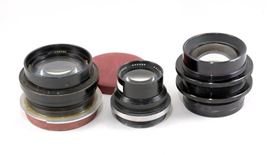 Lot 489 - Large Dallmeyer Enlarging & Two Other Lenses.