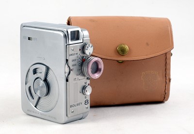 Lot 223 - An Uncommon Bolsey 8 Miniature Cine & Still Camera.