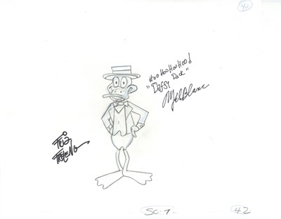 Lot 225 - Warner Bros. Productions.- Duffy Duck