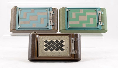 Lot 5 - Kodak "Lightning Bolt" & "Diamond" Petite Cameras.