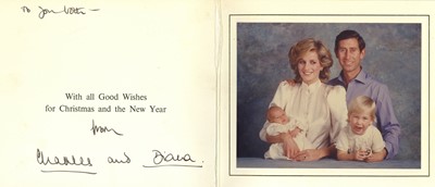 Lot 383 - Charles III, King of the United Kingdom and Diana, Princess of Wales
