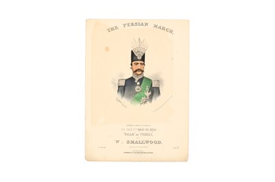Lot 407 - A COPY OF ‘THE PERSIAN MARCH’ SHEET MUSIC FOLIO BY W. SMALLWOOD