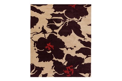 Lot 332 - A CONTEMPORARY DESIGN WOOL CARPET